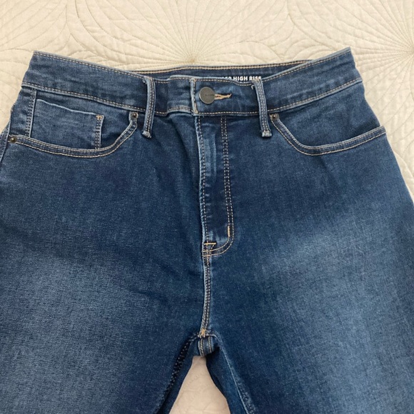 Petite R JEANS High Rise Dark Wash - Picture 1 of 5